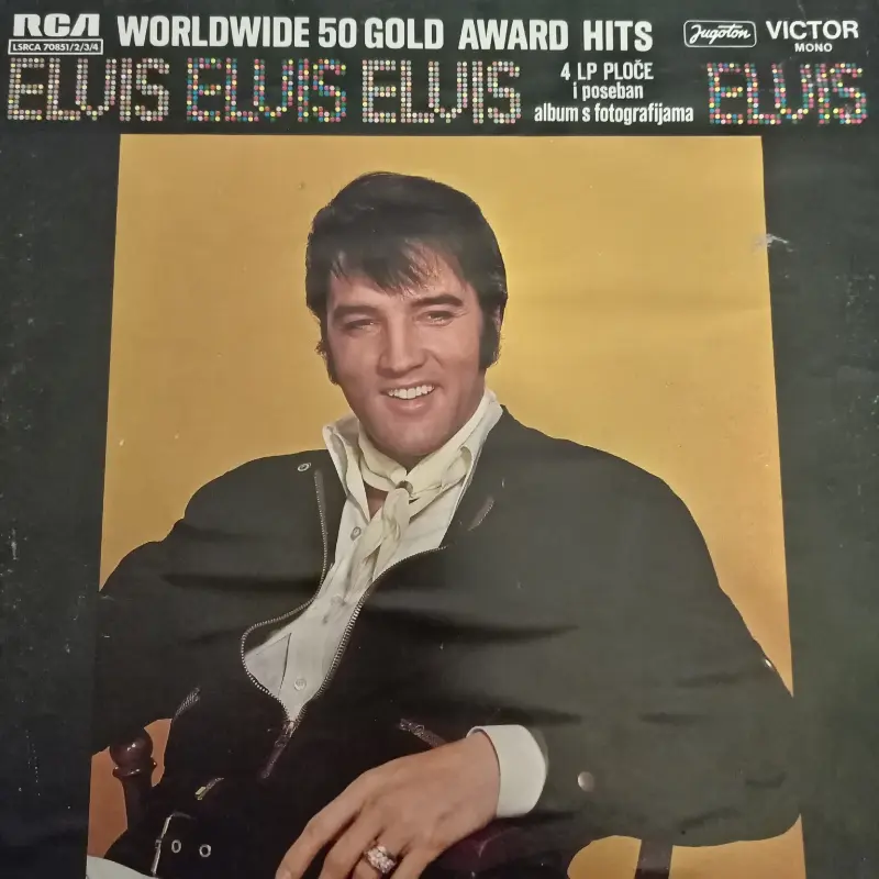 洋楽 Elvis Presley Worldwide 50 GoldAwardHits ELVIS PRESLEY – WORLDWIDE 50 GOLD AWARD HITS – Analogni zvuk