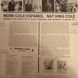 Nat King Cole – More Cole Espanol (Capitol Records, 1962.) LP - Slika 2